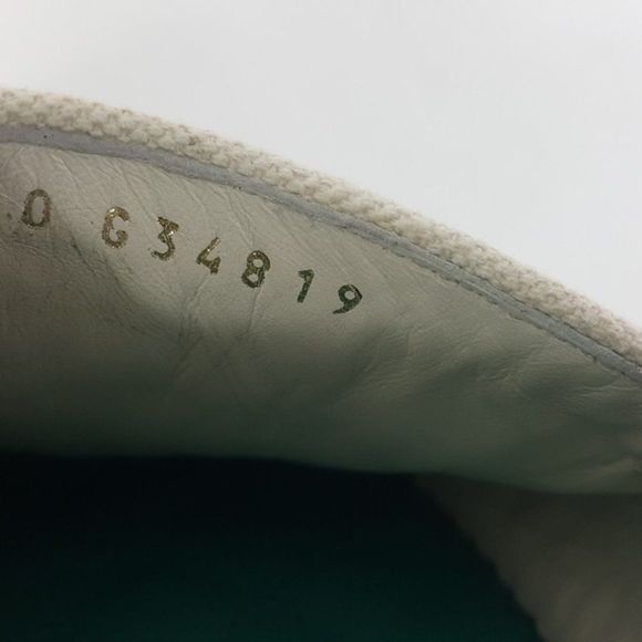 Chanel Green Multi PVC Tweed CC Slip On Espadrilles Shoes Size 39 - Picture 6 of 7